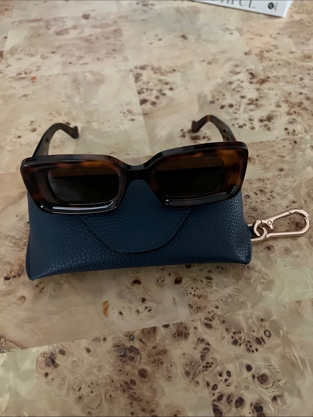 Loewe sunglasses LW40101I in tortoise shell